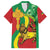 Ethiopia National Day Family Matching Puletasi and Hawaiian Shirt Ethiopia Lion of Judah African Pattern - Wonder Print Shop