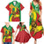 Ethiopia National Day Family Matching Summer Maxi Dress and Hawaiian Shirt Ethiopia Lion of Judah African Pattern