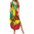 Ethiopia National Day Family Matching Summer Maxi Dress and Hawaiian Shirt Ethiopia Lion of Judah African Pattern