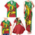 Ethiopia National Day Family Matching Tank Maxi Dress and Hawaiian Shirt Ethiopia Lion of Judah African Pattern