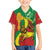 Ethiopia National Day Kid Hawaiian Shirt Ethiopia Lion of Judah African Pattern - Wonder Print Shop