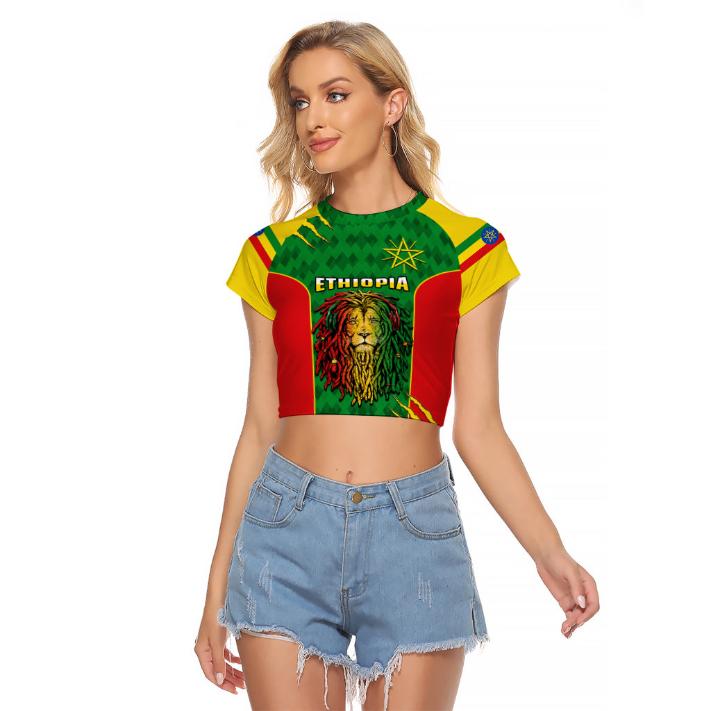 personalised-ethiopia-raglan-cropped-t-shirt-mens-dreadlock-rasta-lion-headphones