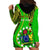 Polynesian Pride Cook Islands Hoodie Dress Kuki Airani Coat Of Arms - Wonder Print Shop