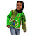 Polynesian Pride Cook Islands Kid Hoodie Kuki Airani Coat Of Arms - Wonder Print Shop