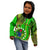 Polynesian Pride Cook Islands Kid Hoodie Kuki Airani Coat Of Arms - Wonder Print Shop