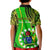 Polynesian Pride Cook Islands Polo Shirt for Kid Kuki Airani Coat Of Arms - Wonder Print Shop