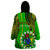 Polynesian Pride Cook Islands Wearable Blanket Hoodie Kuki Airani Coat Of Arms - Wonder Print Shop