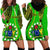 Personalised Cook Islands Hoodie Dress Kuki Airani Coat Of Arms - Wonder Print Shop