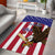 Custom USA 2024 Cricket Area Rug Go Champions Eagles - Wonder Print Shop