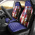 Custom USA 2024 Cricket Car Seat Cover Go Champions Eagles - Wonder Print Shop