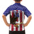 Custom USA 2024 Cricket Family Matching Long Sleeve Bodycon Dress and Hawaiian Shirt Go Champions Eagles - Wonder Print Shop