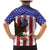 Custom USA 2024 Cricket Family Matching Mermaid Dress and Hawaiian Shirt Go Champions Eagles - Wonder Print Shop