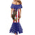 Custom USA 2024 Cricket Family Matching Mermaid Dress and Hawaiian Shirt Go Champions Eagles - Wonder Print Shop