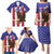 Custom USA 2024 Cricket Family Matching Puletasi and Hawaiian Shirt Go Champions Eagles - Wonder Print Shop