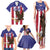 Custom USA 2024 Cricket Family Matching Tank Maxi Dress and Hawaiian Shirt Go Champions Eagles - Wonder Print Shop