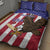 Custom USA 2024 Cricket Quilt Bed Set Go Champions Eagles