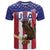 Custom USA 2024 Cricket T Shirt Go Champions Eagles