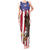 Custom USA 2024 Cricket Tank Maxi Dress Go Champions Eagles