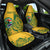 Custom South Africa Cricket Car Seat Cover 2024 African Pattern Go Proteas - Wonder Print Shop