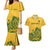 Custom South Africa Cricket Couples Matching Mermaid Dress and Hawaiian Shirt 2024 African Pattern Go Proteas - Wonder Print Shop