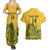 Custom South Africa Cricket Couples Matching Summer Maxi Dress and Hawaiian Shirt 2024 African Pattern Go Proteas - Wonder Print Shop