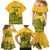 Custom South Africa Cricket Family Matching Mermaid Dress and Hawaiian Shirt 2024 African Pattern Go Proteas - Wonder Print Shop