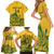 Custom South Africa Cricket Family Matching Short Sleeve Bodycon Dress and Hawaiian Shirt 2024 African Pattern Go Proteas - Wonder Print Shop