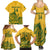 Custom South Africa Cricket Family Matching Summer Maxi Dress and Hawaiian Shirt 2024 African Pattern Go Proteas - Wonder Print Shop