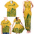 Custom South Africa Cricket Family Matching Tank Maxi Dress and Hawaiian Shirt 2024 African Pattern Go Proteas - Wonder Print Shop