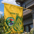 Custom South Africa Cricket Garden Flag 2024 African Pattern Go Proteas - Wonder Print Shop