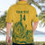 Custom South Africa Cricket Hawaiian Shirt 2024 African Pattern Go Proteas - Wonder Print Shop