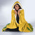 Custom South Africa Cricket Hooded Blanket 2024 African Pattern Go Proteas