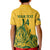 Custom South Africa Cricket Kid Polo Shirt 2024 African Pattern Go Proteas - Wonder Print Shop