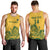 Custom South Africa Cricket Men Tank Top 2024 African Pattern Go Proteas - Wonder Print Shop