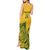 Custom South Africa Cricket Tank Maxi Dress 2024 African Pattern Go Proteas - Wonder Print Shop