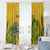 Custom South Africa Cricket Window Curtain 2024 African Pattern Go Proteas