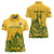 Custom South Africa Cricket Women Polo Shirt 2024 African Pattern Go Proteas