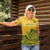 Custom South Africa Cricket Women Polo Shirt 2024 African Pattern Go Proteas