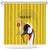 Custom Uganda Cricket Shower Curtain Ugandan Grey Crowned Crane