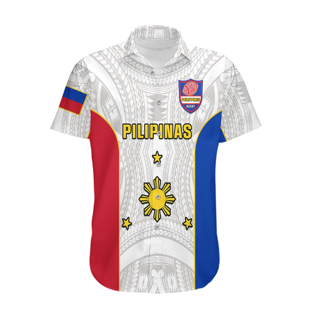 Philippines Rugby Hawaiian Shirt Pacific Pilipinas Go Tamaraws - Wonder Print Shop