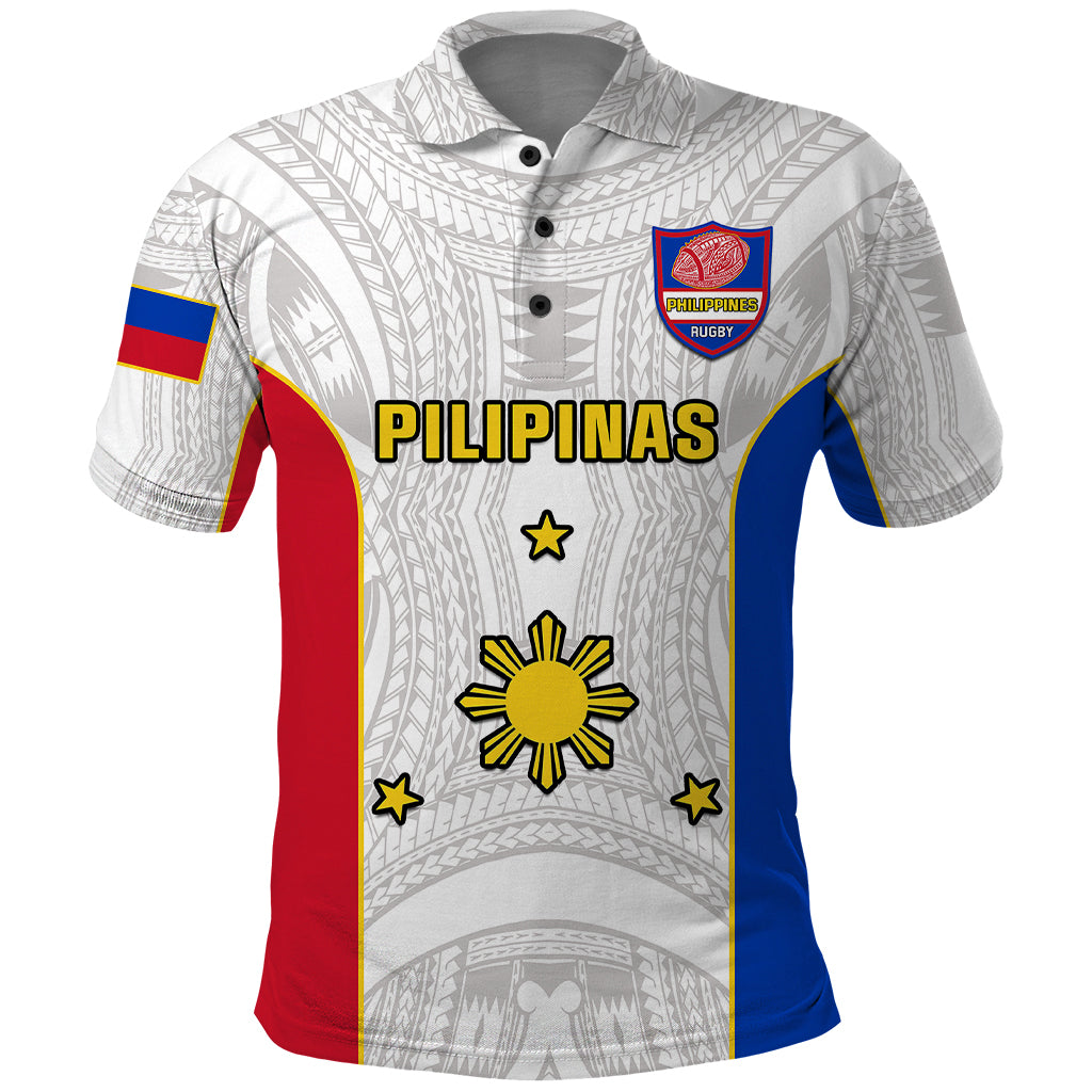 Philippines Rugby Polo Shirt Pacific Pilipinas Go Tamaraws - Wonder Print Shop