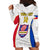 Personalised Philippines Rugby Hoodie Dress Pacific Pilipinas Go Tamaraws - Wonder Print Shop