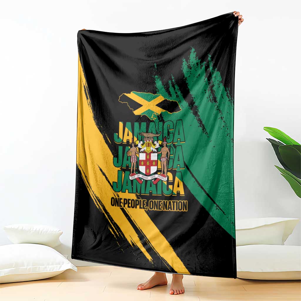 Jamaica Independence Day Blanket One People One Nation