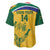 Custom South Africa Cricket Baseball Jersey Go Champions World Cup Proteas - Wonder Print Shop