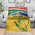 Custom South Africa Cricket Blanket Go Champions World Cup Proteas