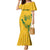 Custom South Africa Cricket Family Matching Mermaid Dress and Hawaiian Shirt Go Champions World Cup Proteas - Wonder Print Shop