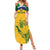 Custom South Africa Cricket Family Matching Summer Maxi Dress and Hawaiian Shirt Go Champions World Cup Proteas - Wonder Print Shop