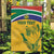 Custom South Africa Cricket Garden Flag Go Champions World Cup Proteas - Wonder Print Shop