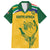 Custom South Africa Cricket Hawaiian Shirt Go Champions World Cup Proteas - Wonder Print Shop