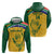 Custom South Africa Cricket Hoodie Go Champions World Cup Proteas - Wonder Print Shop